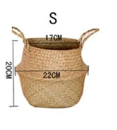 Seaweed Wicker Basket