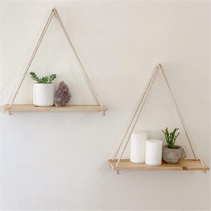 Rope Wall Mounted Floating Shelves