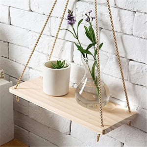 Rope Wall Mounted Floating Shelves