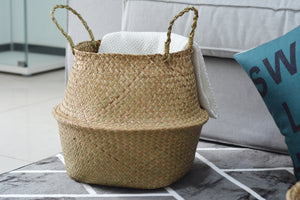 Seaweed Wicker Basket