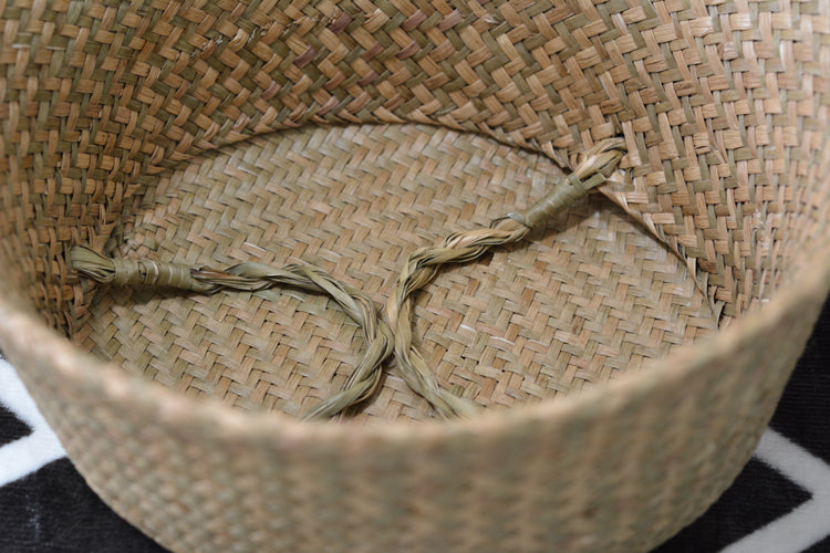 Seaweed Wicker Basket